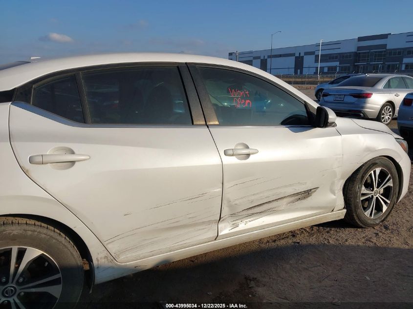 2020 Nissan Sentra Sv Xtronic Cvt VIN: 3N1AB8CV5LY305026 Lot: 43995034