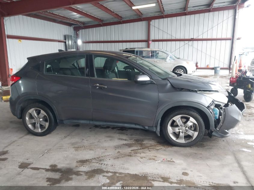 2018 Honda Hr-V Lx VIN: 3CZRU5H35JM715694 Lot: 43995041