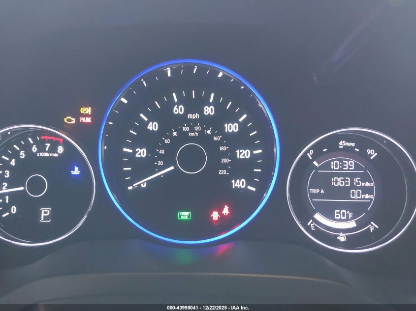 2018 Honda Hr-V Lx VIN: 3CZRU5H35JM715694 Lot: 43995041