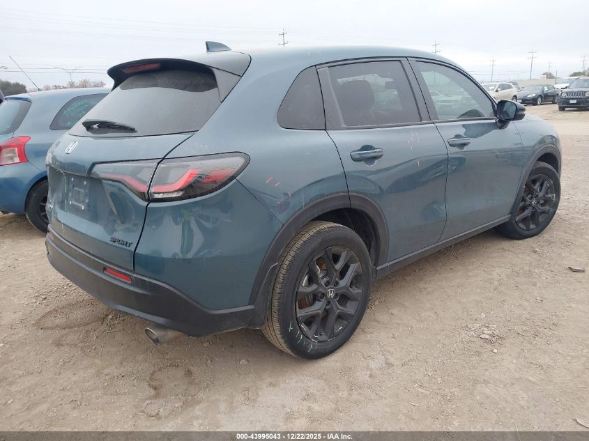 2024 Honda Hr-V 2Wd Sport W/O Bsi/Sport VIN: 3CZRZ1H50RM732328 Lot: 43995043