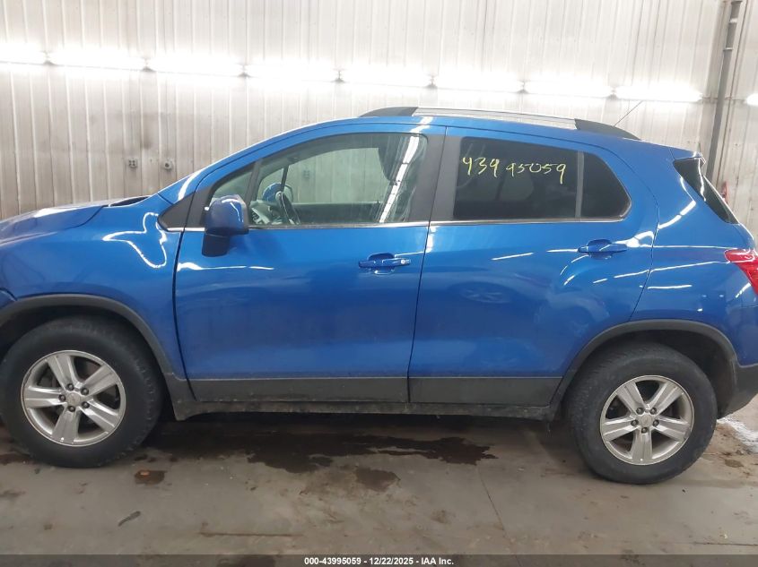 2015 Chevrolet Trax Lt VIN: KL7CJRSB4FB115465 Lot: 43995059