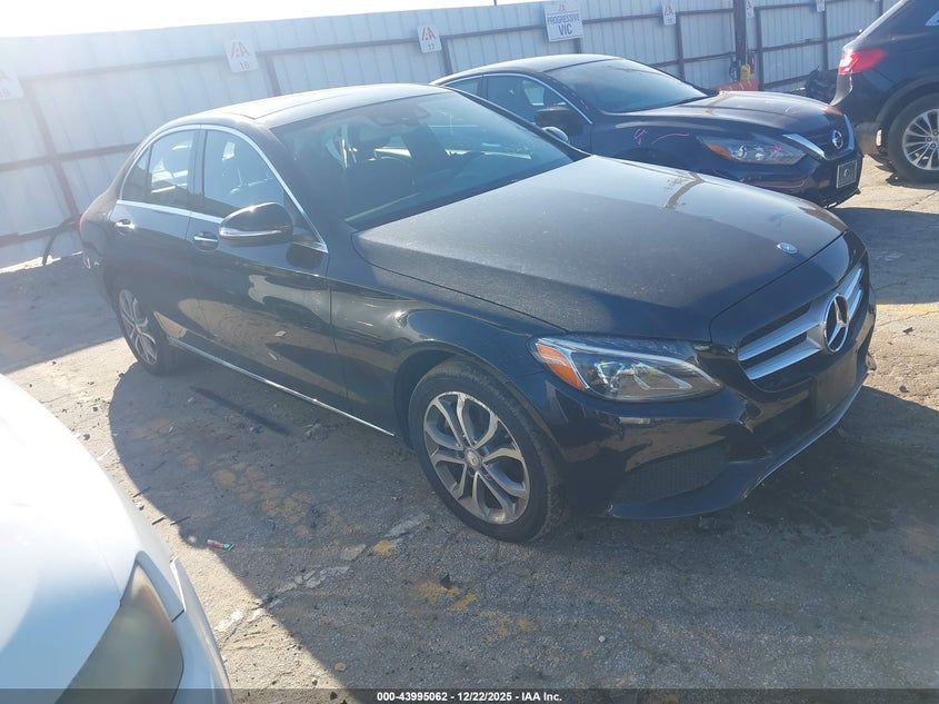 55SWF4KB1FU028395 2015 Mercedes-Benz C 300 4Matic auction photo 1