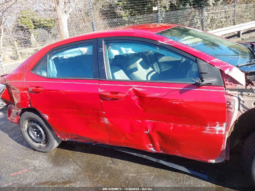 2016 Toyota Corolla Le VIN: 2T1BURHE5GC484054 Lot: 43995073