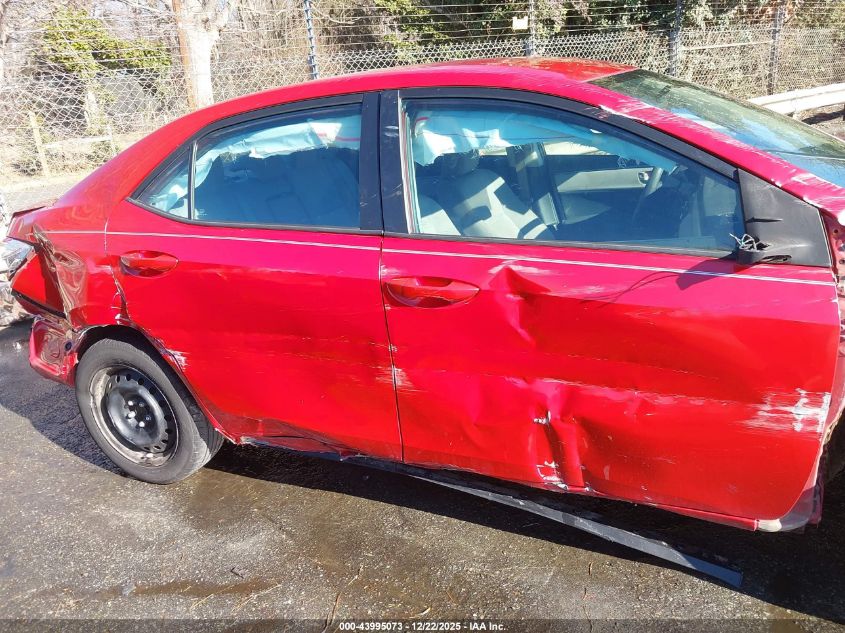 2016 Toyota Corolla Le VIN: 2T1BURHE5GC484054 Lot: 43995073