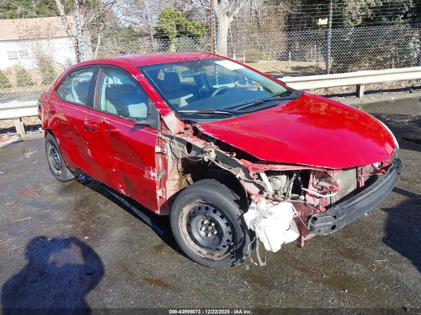 2016 Toyota Corolla Le VIN: 2T1BURHE5GC484054 Lot: 43995073