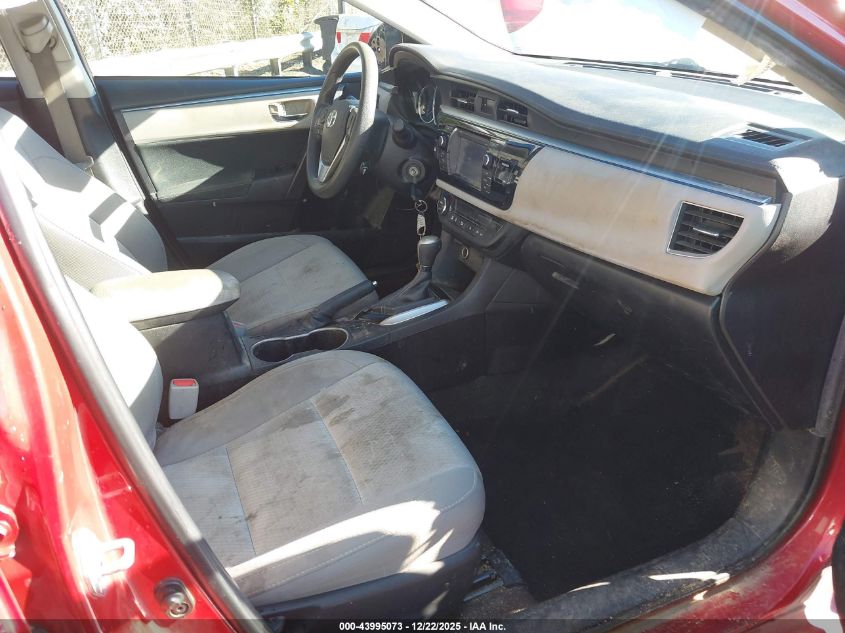 2016 Toyota Corolla Le VIN: 2T1BURHE5GC484054 Lot: 43995073