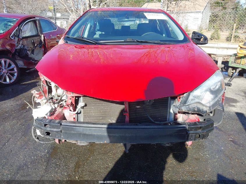 2016 Toyota Corolla Le VIN: 2T1BURHE5GC484054 Lot: 43995073