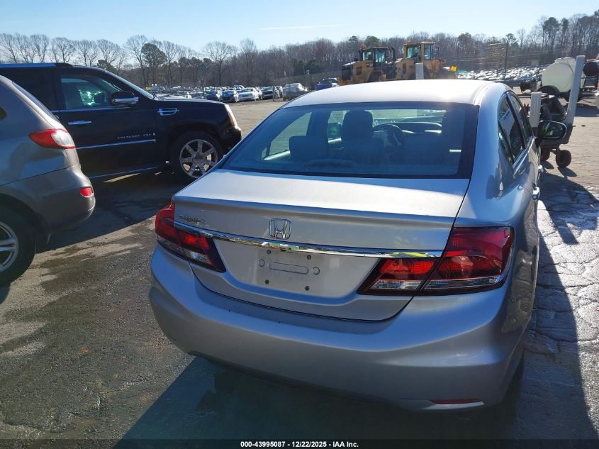 2014 Honda Civic Lx VIN: 19XFB2E57EE077645 Lot: 43995087