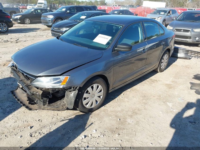 2016 Volkswagen Jetta 1.4T S VIN: 3VW267AJ8GM416924 Lot: 43995090