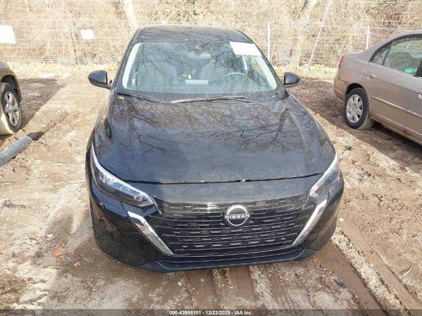 2025 Nissan Sentra S VIN: 3N1AB8BV0SY345160 Lot: 43995101