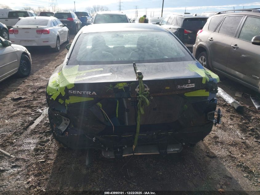 2025 Nissan Sentra S VIN: 3N1AB8BV0SY345160 Lot: 43995101