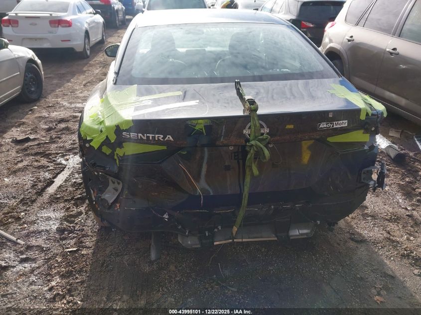 2025 Nissan Sentra S VIN: 3N1AB8BV0SY345160 Lot: 43995101