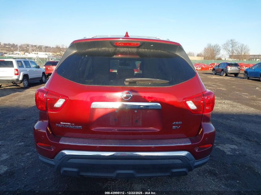 2020 Nissan Pathfinder Sv 4Wd VIN: 5N1DR2BM7LC637792 Lot: 43995112