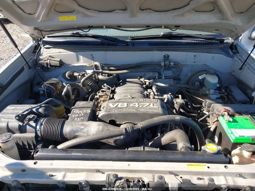 2007 Toyota Sequoia Sr5 V8 VIN: 5TDBT44AX7S291799 Lot: 43995118