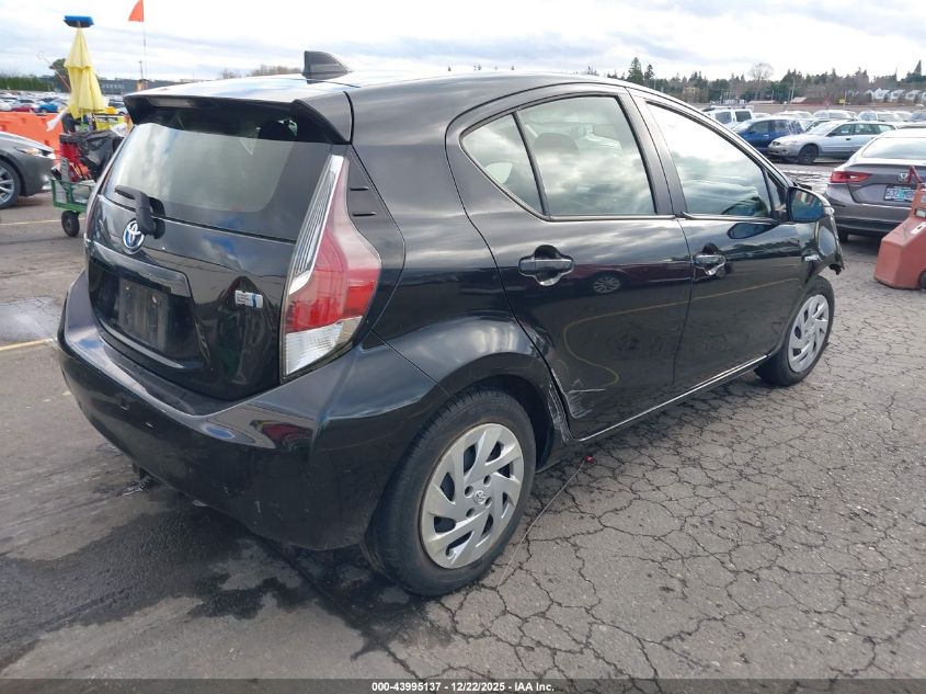 2016 Toyota Prius C Two VIN: JTDKDTB32G1129075 Lot: 43995137