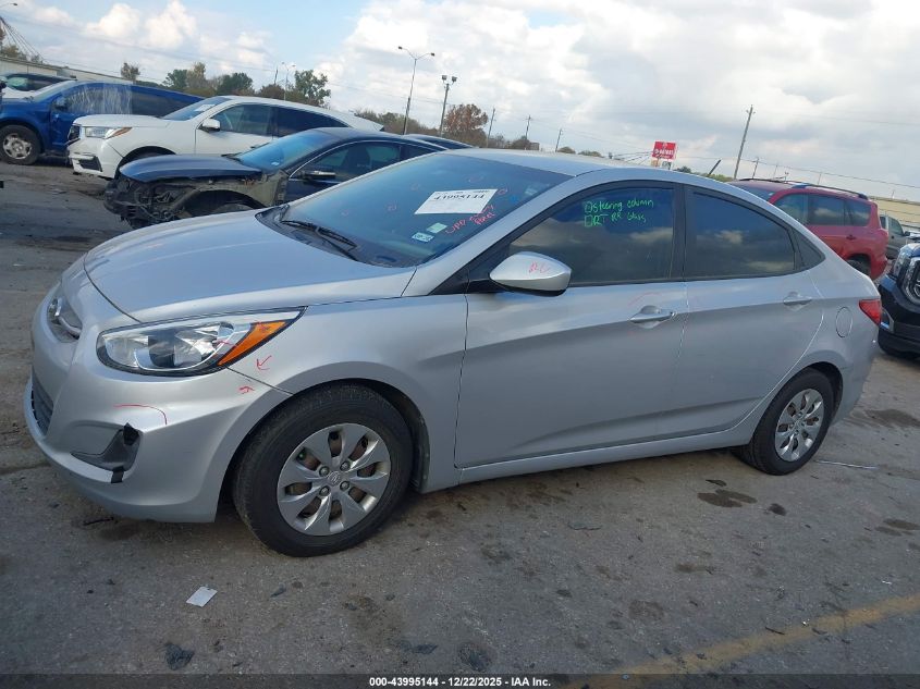 2016 Hyundai Accent Se VIN: KMHCT4AE6GU140591 Lot: 43995144