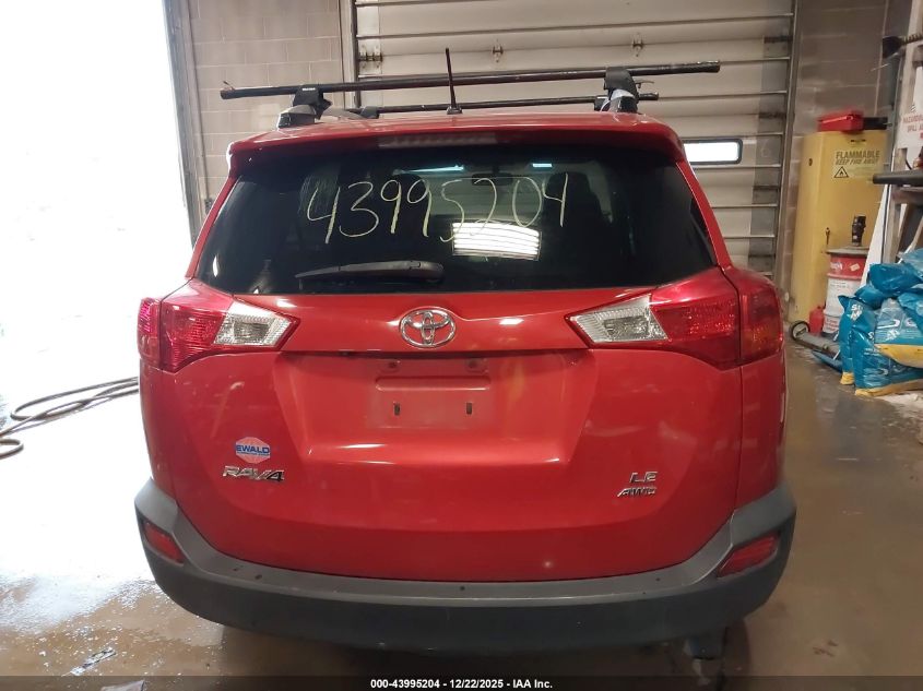 2015 Toyota Rav4 Le VIN: JTMBFREV2FJ030393 Lot: 43995204