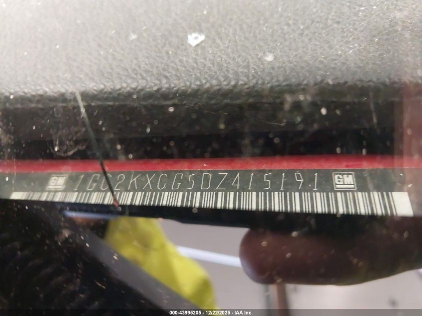 2013 Chevrolet Silverado 2500Hd Lt VIN: 1GC2KXCG5DZ415191 Lot: 43995205