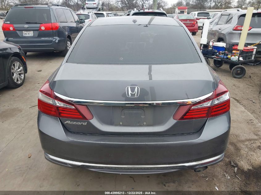 2016 Honda Accord Ex-L VIN: 1HGCR2F95GA066795 Lot: 43995213