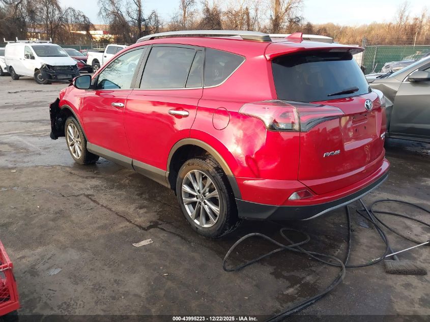 2017 Toyota Rav4 Limited VIN: 2T3DFREV6HW557706 Lot: 43995223