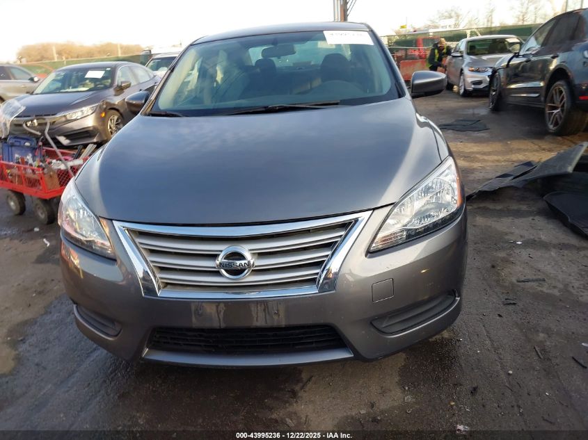 2015 Nissan Sentra S VIN: 3N1AB7AP7FY275014 Lot: 43995236