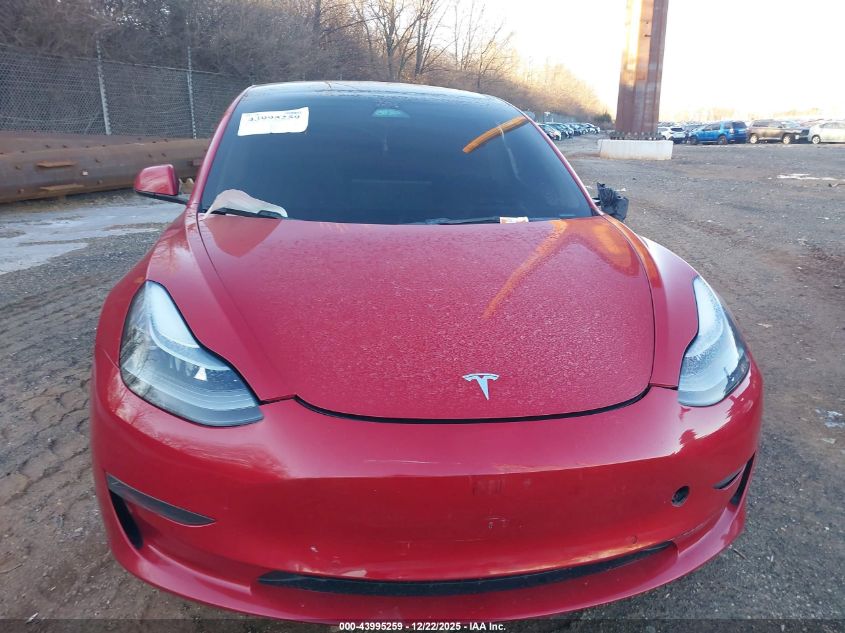 2022 Tesla Model 3 Rear-Wheel Drive VIN: 5YJ3E1EA8NF289563 Lot: 43995259