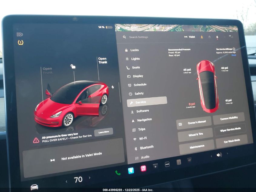 2022 Tesla Model 3 Rear-Wheel Drive VIN: 5YJ3E1EA8NF289563 Lot: 43995259