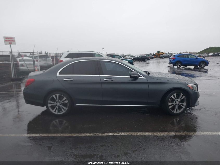 2016 Mercedes-Benz C 300 VIN: 55SWF4JB0GU157988 Lot: 43995261