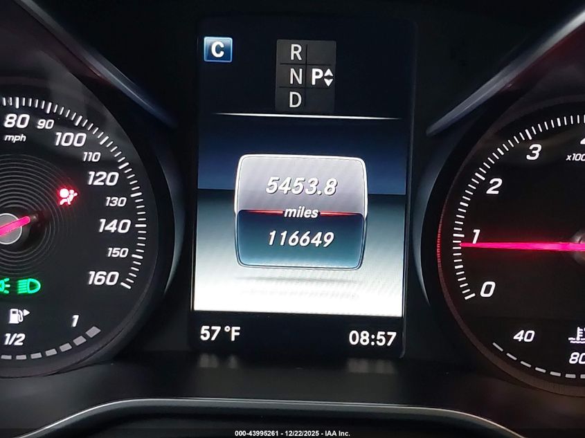 2016 Mercedes-Benz C 300 VIN: 55SWF4JB0GU157988 Lot: 43995261