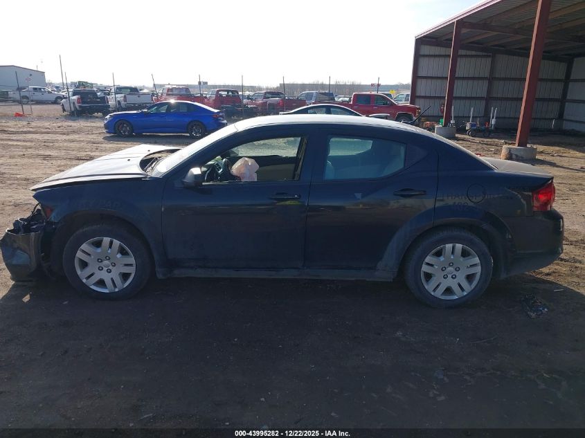 2014 Dodge Avenger Se VIN: 1C3CDZAB9EN140570 Lot: 43995282
