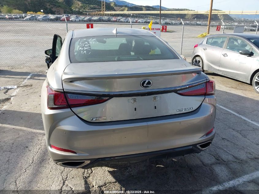 2019 Lexus Es 350 F Sport VIN: 58ABZ1B19KU015686 Lot: 43995289