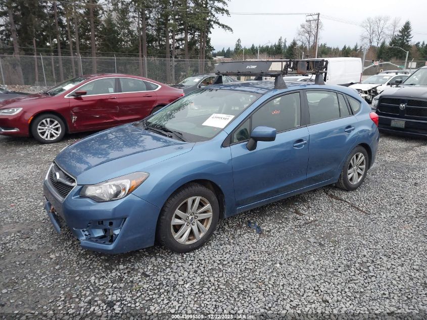 2015 Subaru Impreza 2.0I Premium VIN: JF1GPAC62FH266426 Lot: 43995305