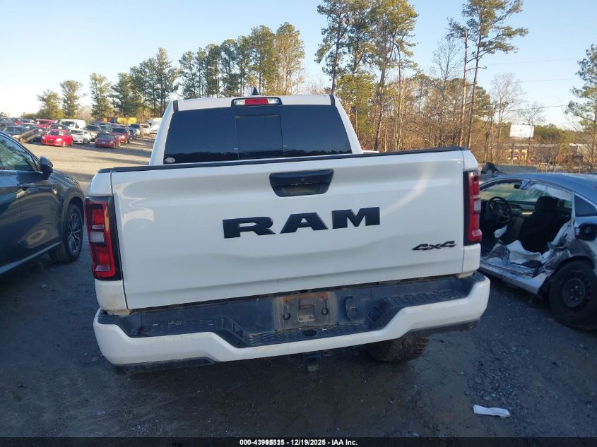 2025 Ram 1500 Tradesman 4X4 5'7 Box VIN: 1C6RRFGG3SN596687 Lot: 43995315