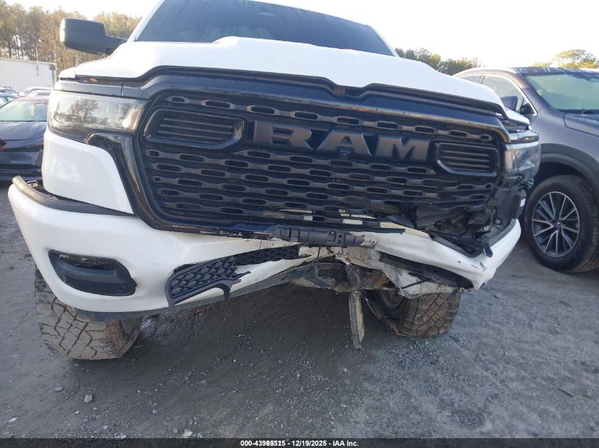 2025 Ram 1500 Tradesman 4X4 5'7 Box VIN: 1C6RRFGG3SN596687 Lot: 43995315