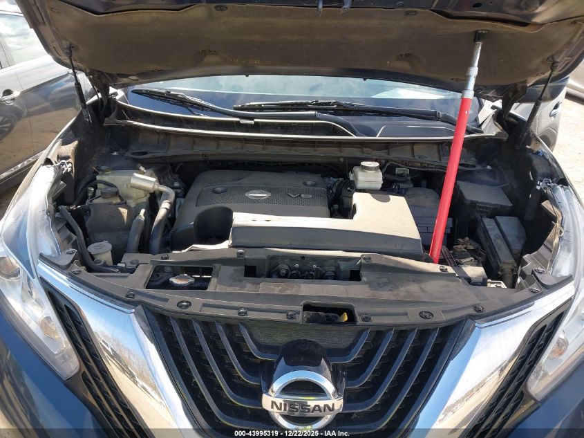 2016 Nissan Murano Sv VIN: 5N1AZ2MG5GN167654 Lot: 43995319