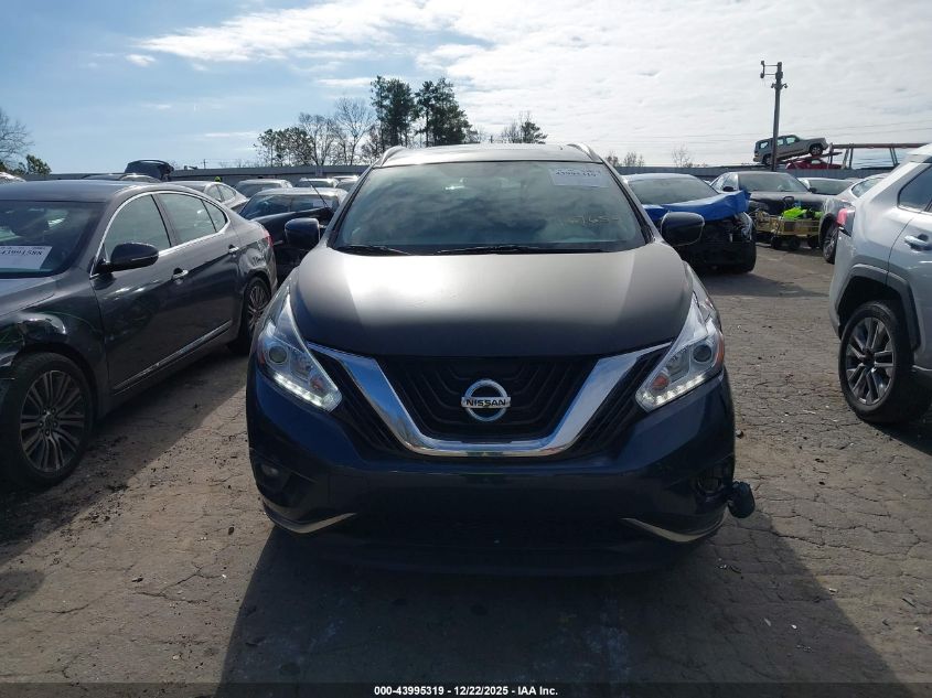 2016 Nissan Murano Sv VIN: 5N1AZ2MG5GN167654 Lot: 43995319