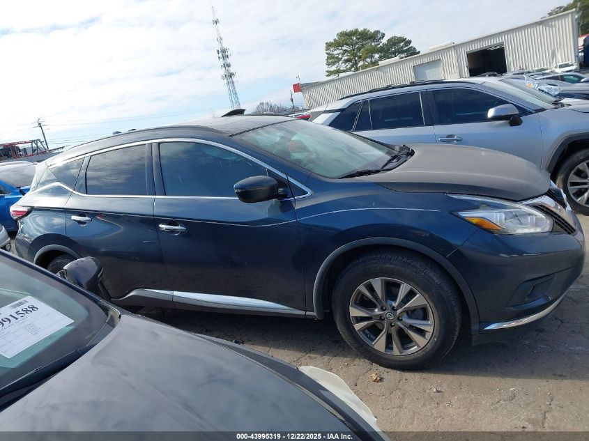 2016 Nissan Murano Sv VIN: 5N1AZ2MG5GN167654 Lot: 43995319
