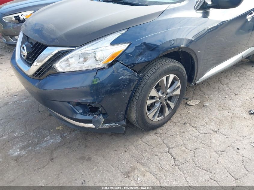 2016 Nissan Murano Sv VIN: 5N1AZ2MG5GN167654 Lot: 43995319