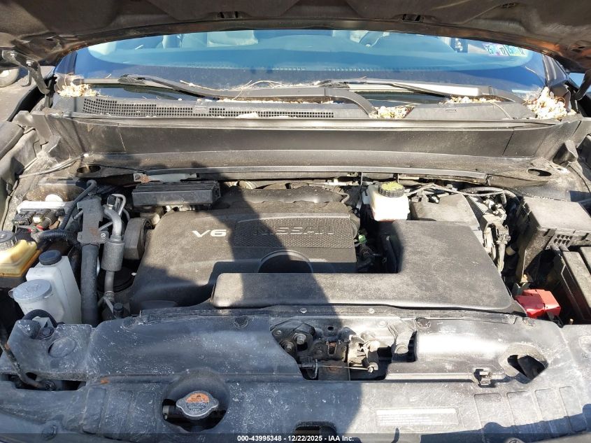 2017 Nissan Pathfinder Sv VIN: 5N1DR2MM3HC914331 Lot: 43995348