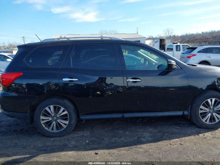 2017 Nissan Pathfinder Sv VIN: 5N1DR2MM3HC914331 Lot: 43995348