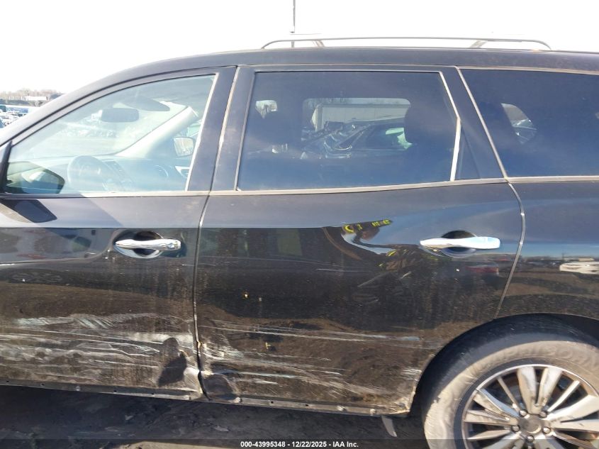 2017 Nissan Pathfinder Sv VIN: 5N1DR2MM3HC914331 Lot: 43995348