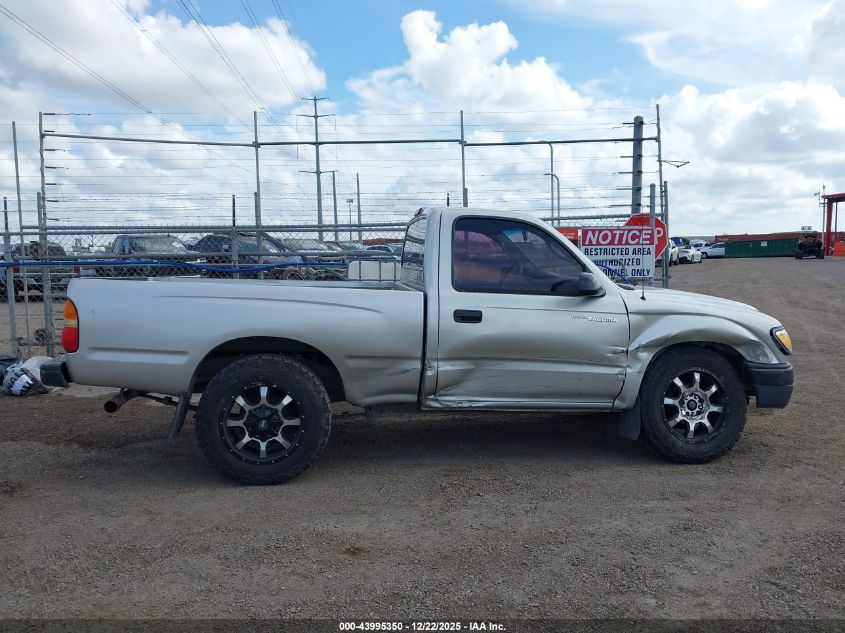 2003 Toyota Tacoma VIN: 5TENL42N43Z186658 Lot: 43995350