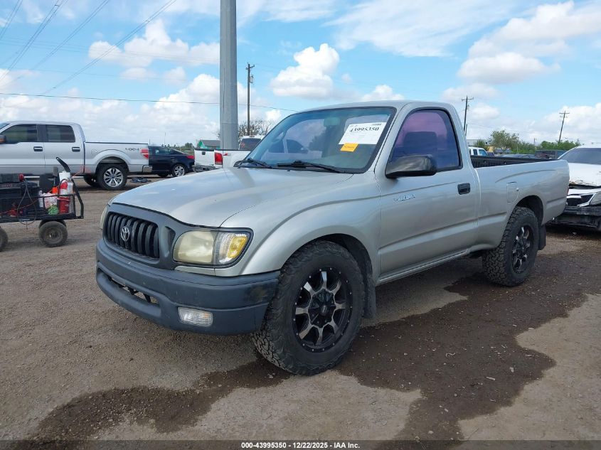 2003 Toyota Tacoma VIN: 5TENL42N43Z186658 Lot: 43995350