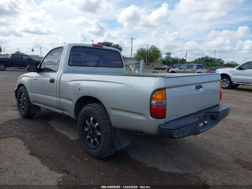 2003 Toyota Tacoma VIN: 5TENL42N43Z186658 Lot: 43995350