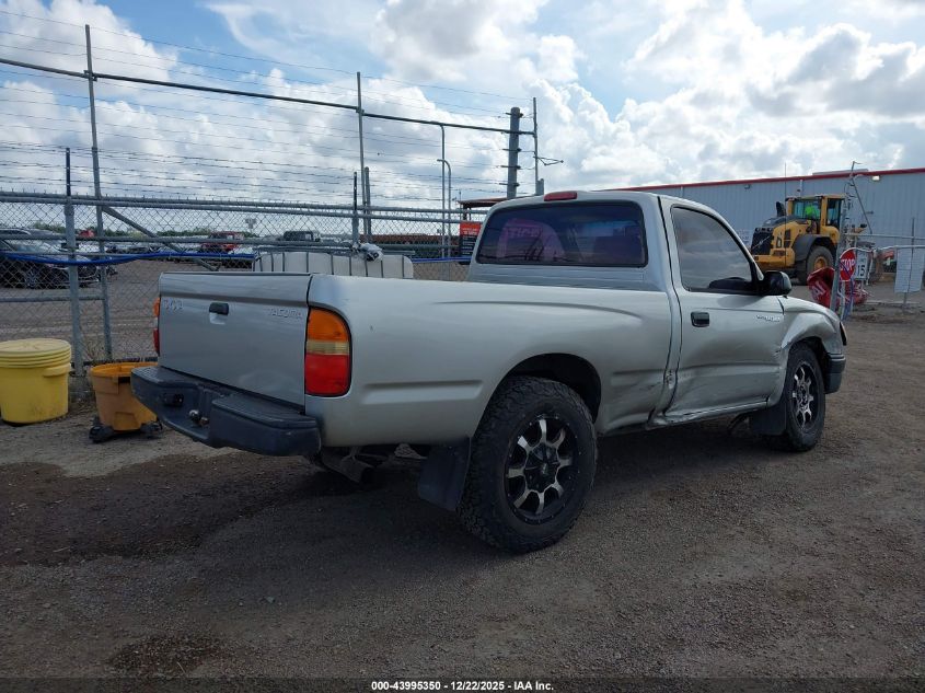 2003 Toyota Tacoma VIN: 5TENL42N43Z186658 Lot: 43995350