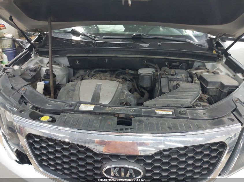 2013 Kia Sorento Lx V6 VIN: 5XYKTDA2XDG336102 Lot: 43995352