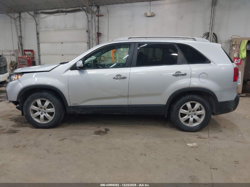 2013 Kia Sorento Lx V6 VIN: 5XYKTDA2XDG336102 Lot: 43995352