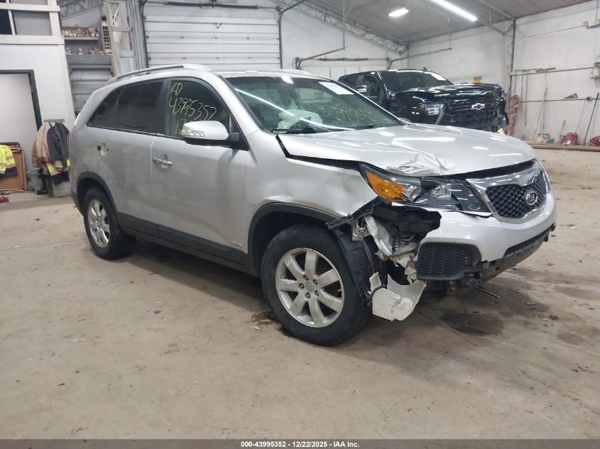 2013 Kia Sorento Lx V6 VIN: 5XYKTDA2XDG336102 Lot: 43995352