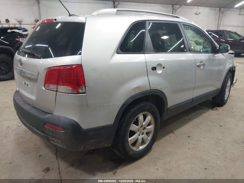 2013 Kia Sorento Lx V6 VIN: 5XYKTDA2XDG336102 Lot: 43995352