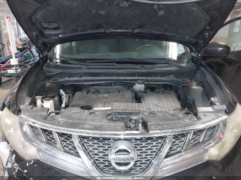 2012 Nissan Murano Sl VIN: JN8AZ1MW4CW204286 Lot: 43995365
